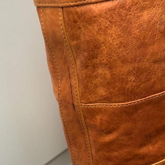 7 For All Mankind Brown Leather Handbag - Picture 10 of 10